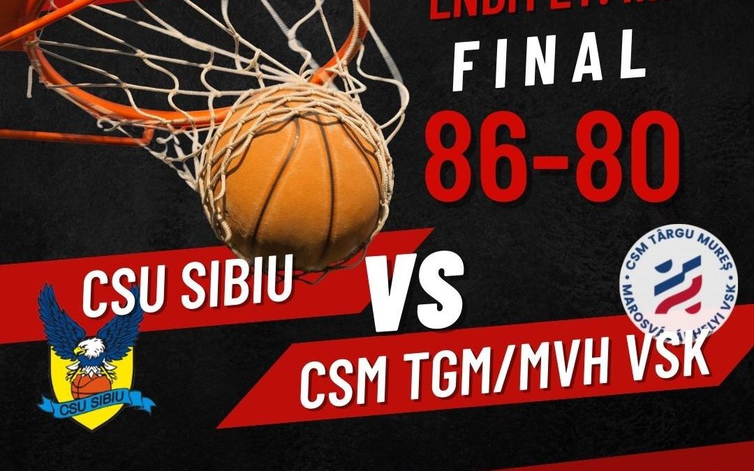 BASCHET: Am fost aproape de Sibiu până în final!