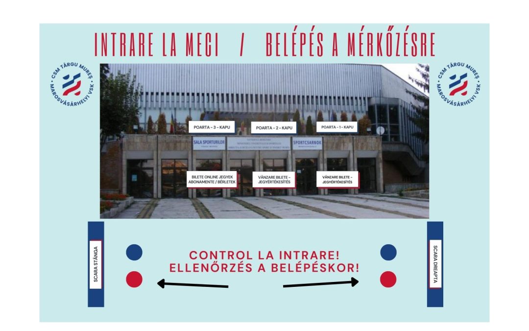 BASCHET: Intrarea în Sala Sporturilor va fi mai uşoară!