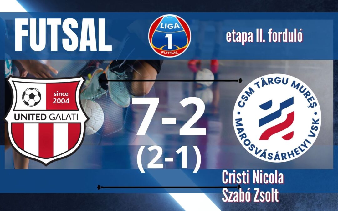 FUTSAL: Am ţinut în şah campioana timp de o repriză