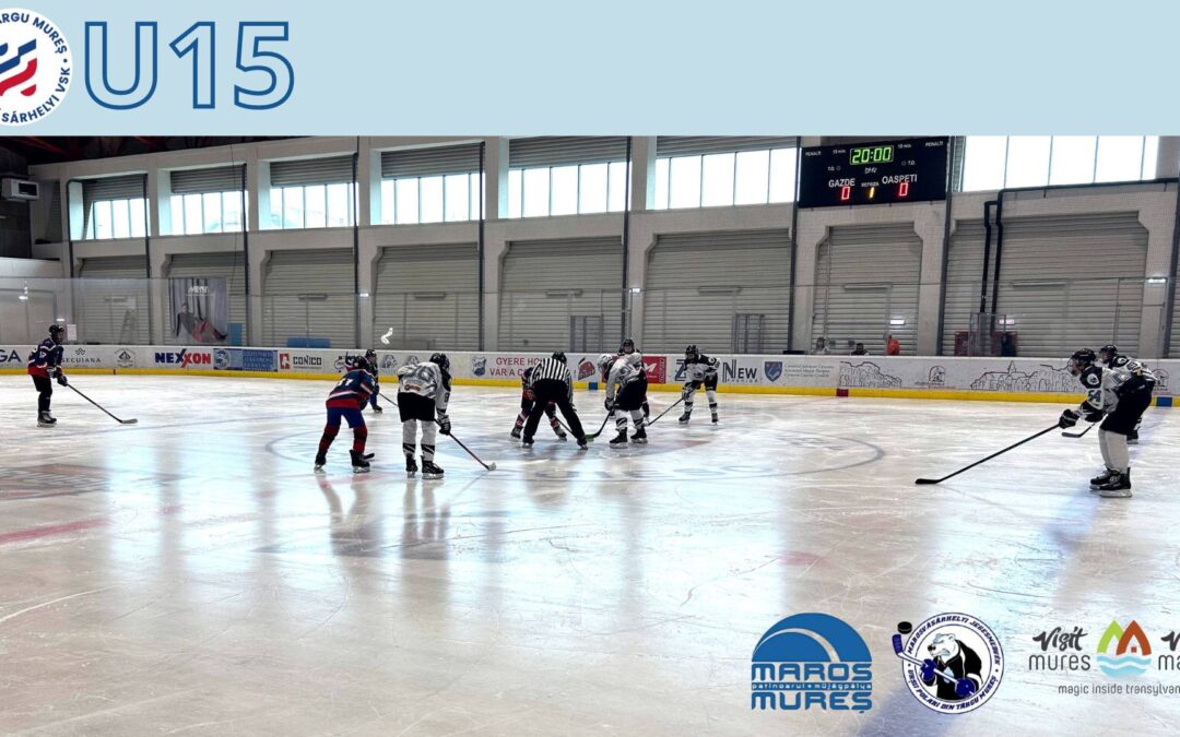 HOCHEI – U15: Primul meci din deplasare