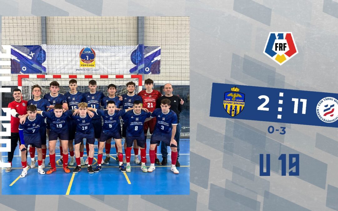 U19: Avantaj mare pentru retur